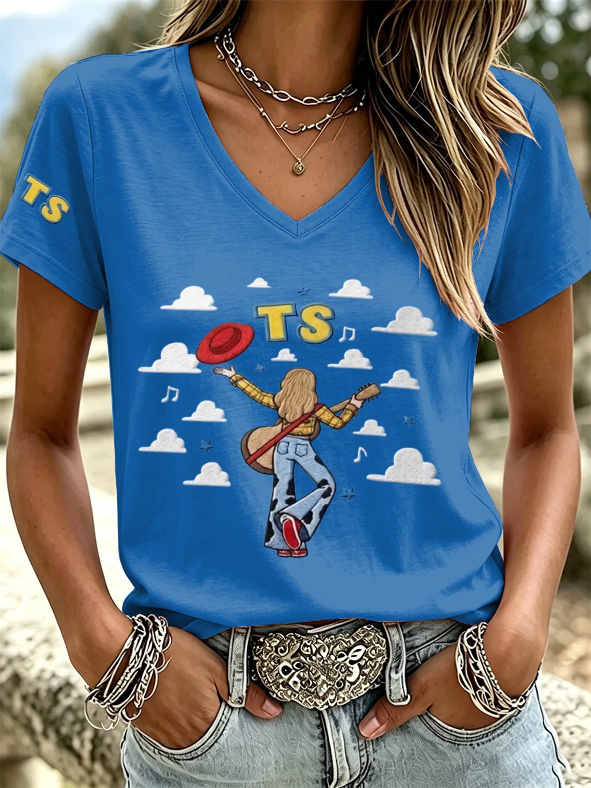 Women's Casual Print Short-Sleeve T-Shirt