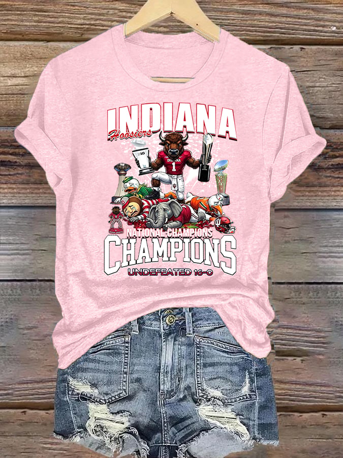 Women's Football Print T-Shirt