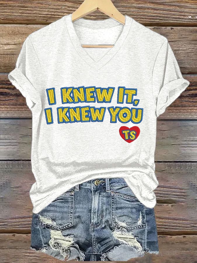 Women's Casual Print Short-Sleeve T-Shirt