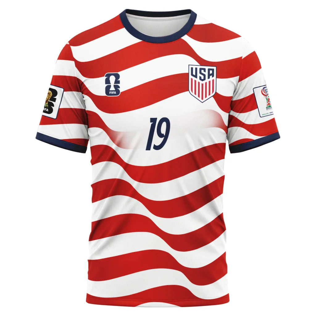 Wright 19 AOP T-Shirt World Cup USA Home