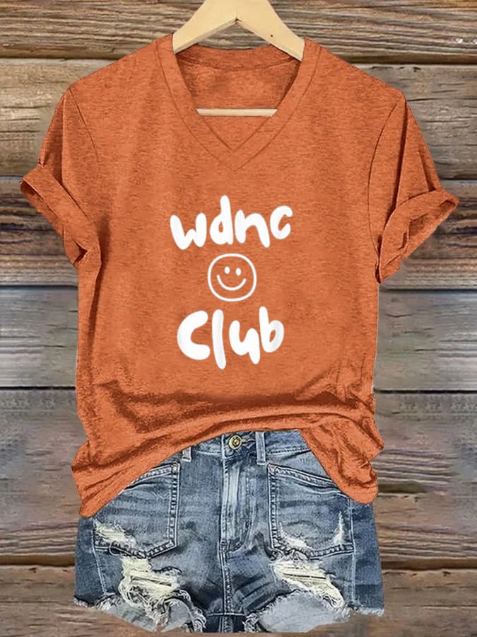 Women's Retro Funny Proud Member Of Club Menopause Perimenopause Print T-Shirt