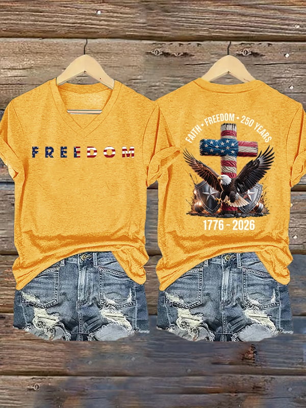 Women's American 250th Print T-Shirt