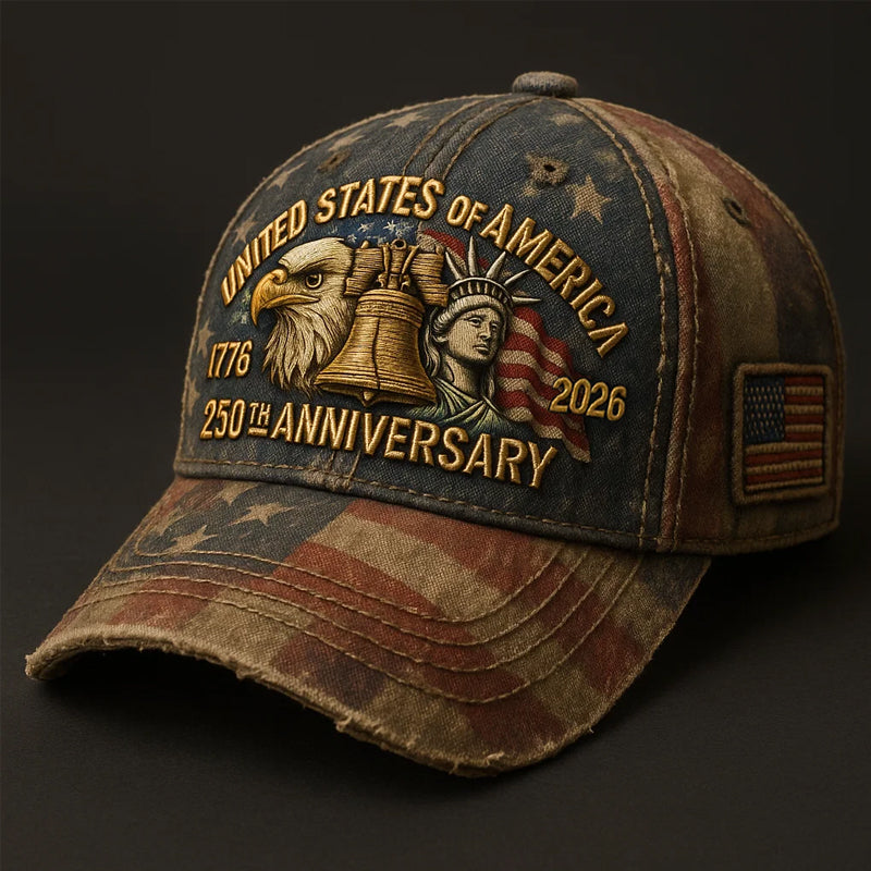 250th Anniversary USA Art Print Hat