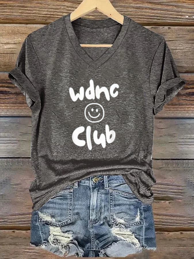 Women's Retro Funny Proud Member Of Club Menopause Perimenopause Print T-Shirt