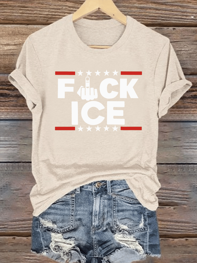 Women's ICE Print T-Shirt