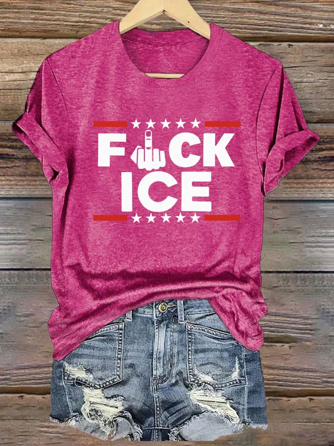 Women's ICE Print T-Shirt