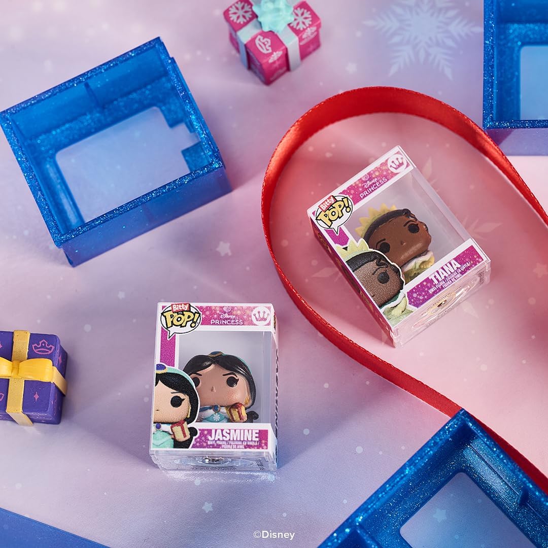 Funko Bitty POP! Advent Calendar: Disney Princess - 24 Days | Official Cartoon/Animation Merch - Collectable Toy - Birthday Gift Idea for Fans and Collectors