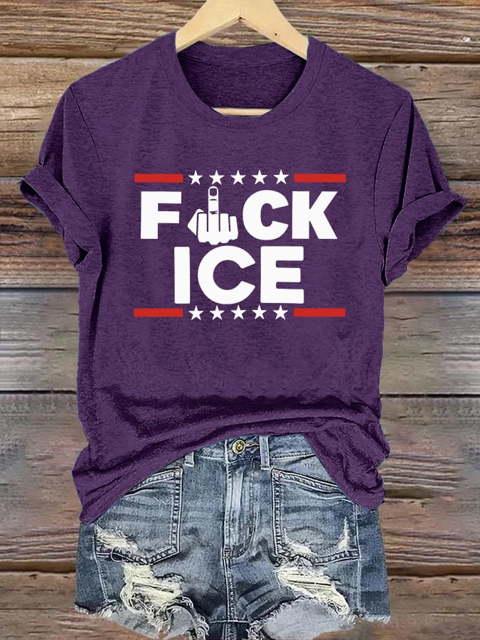 Women's ICE Print T-Shirt