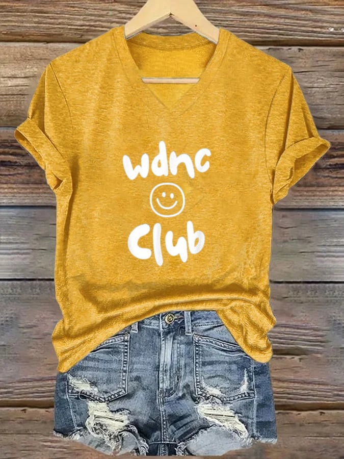 Women's Retro Funny Proud Member Of Club Menopause Perimenopause Print T-Shirt