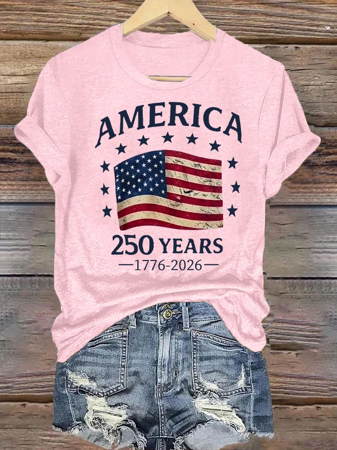 Women's America 250 Print T-Shirt