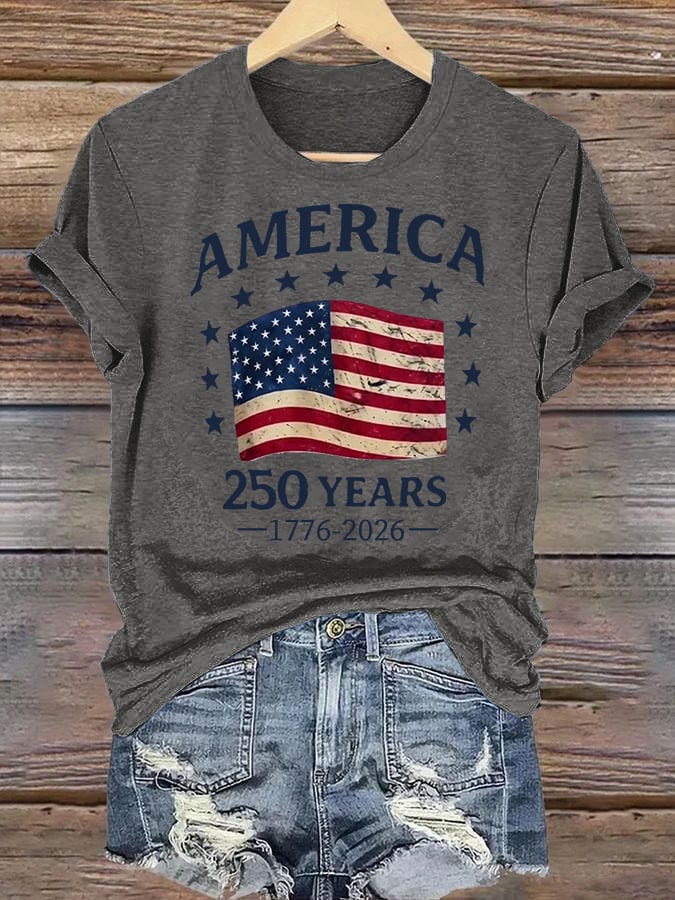 Women's America 250 Print T-Shirt