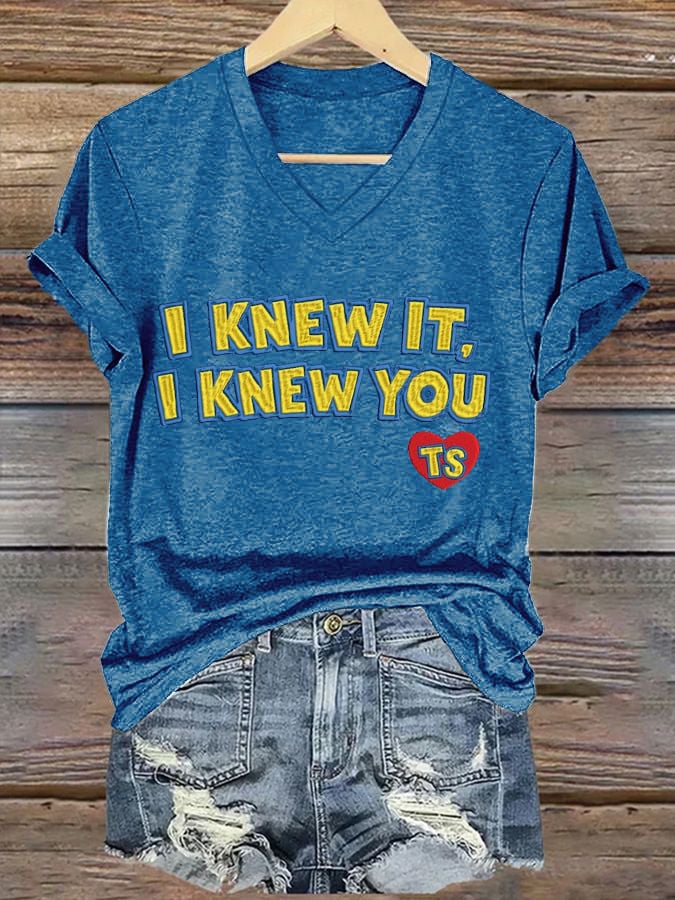 Women's Casual Print Short-Sleeve T-Shirt