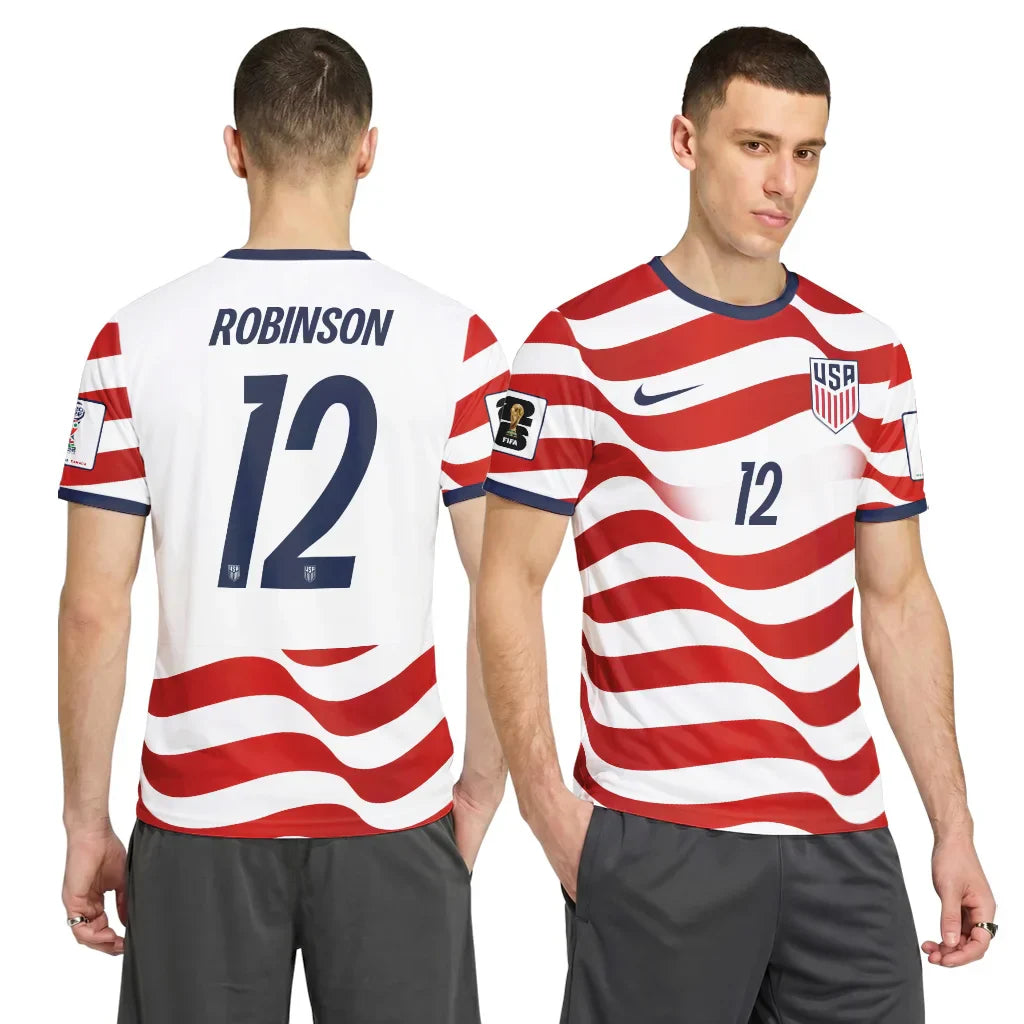 M. Robinson 12 AOP T-Shirt World Cup USA Home