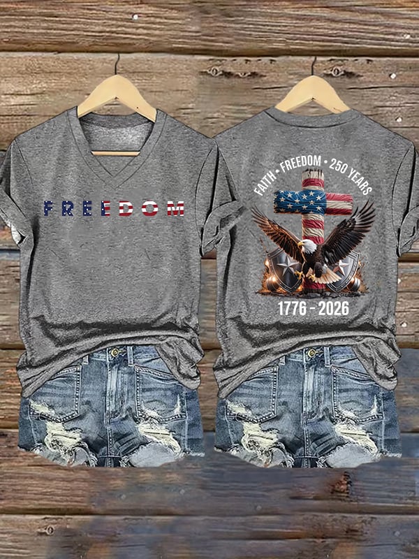 Women's American 250th Print T-Shirt