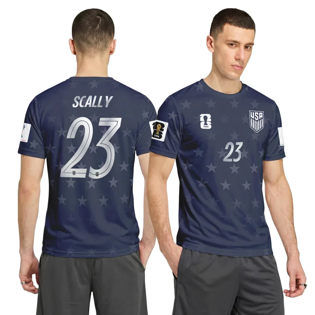 Scally 23 AOP T-Shirt 2026 World Cup USA Away