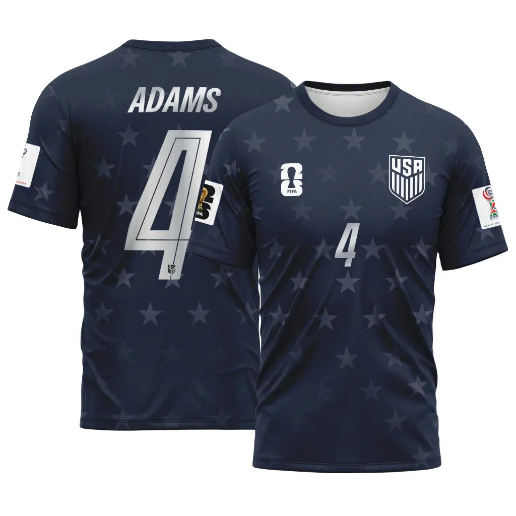 Adams 4 AOP T-Shirt 2026 World Cup USA Away