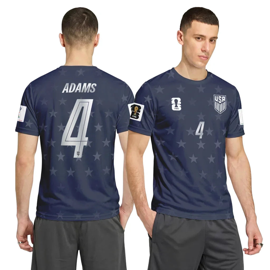 Adams 4 AOP T-Shirt 2026 World Cup USA Away