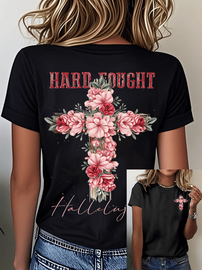 Women's Floral Christian T-shirt