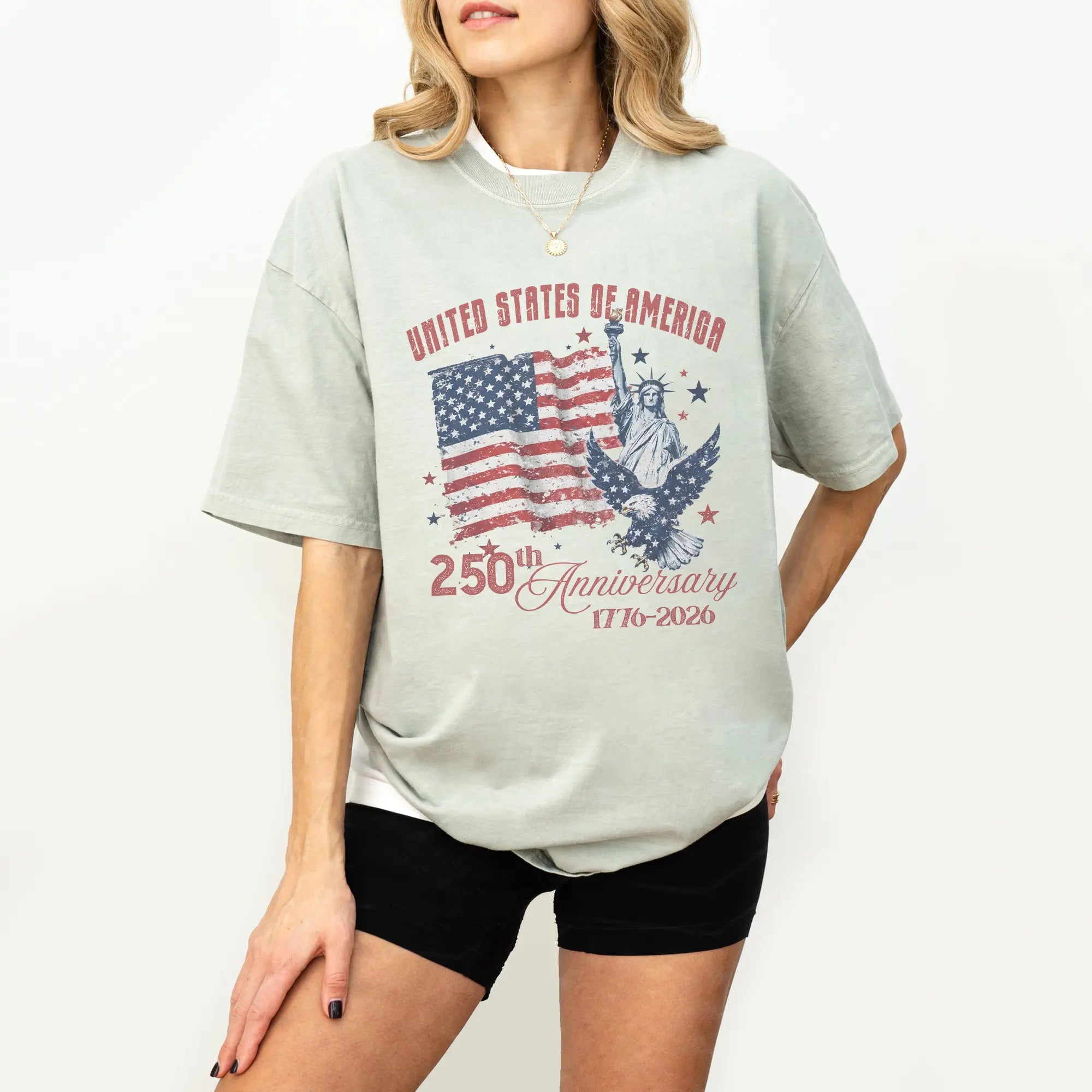 Women's America 250th Anniversary Comfort Colors Shirt