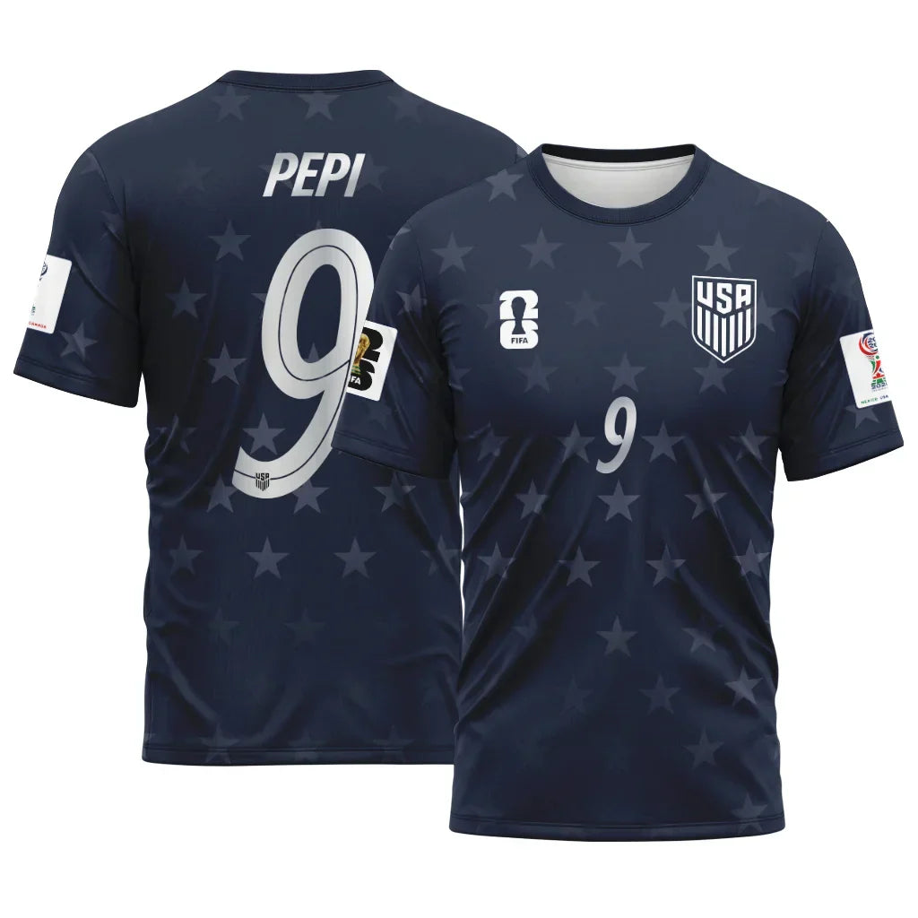Pepi 9 AOP T-Shirt 2026 World Cup USA Away