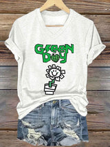 Women's Rock Band Print T-shirt