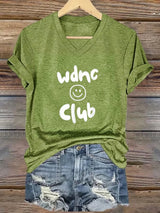 Women's  Retro Funny Proud Member Of Club Menopause Perimenopause Print  T-Shirt