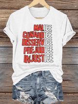Women's  Justice For Her  T-Shirt