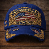US Vintage 250th Anniversary Printed Hat