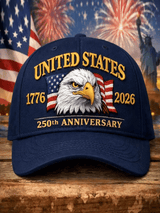 Retro Baseball Cap Commemorating The 250th Anniversary Of The Founding Of The United States