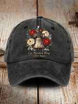 Unisex American 250th Anniversary Washed Cotton Cap