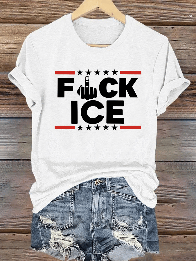 Women's  ICE Print T-Shirt