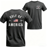 Women's Gulf of America T-Shirt – Patriotic Minimalist USA Flag Graphic Shirt