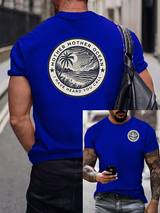 Men's Retro Mother, Mother Ocean, I HAVE HEARD YOU CALL Print T-Shirt