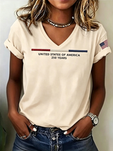 Women's America 250th Anniversary  T-shirt