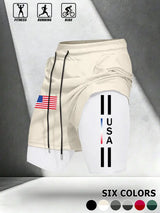 Unisex 2-in-1 Multifunctional Breathable lightweight performance shorts