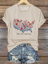 Women's Casual American 250 Commemorative T-shirt