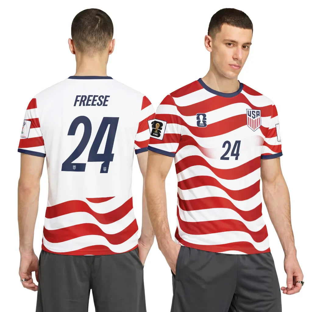 Freese 24 AOP T-Shirt World Cup USA Home