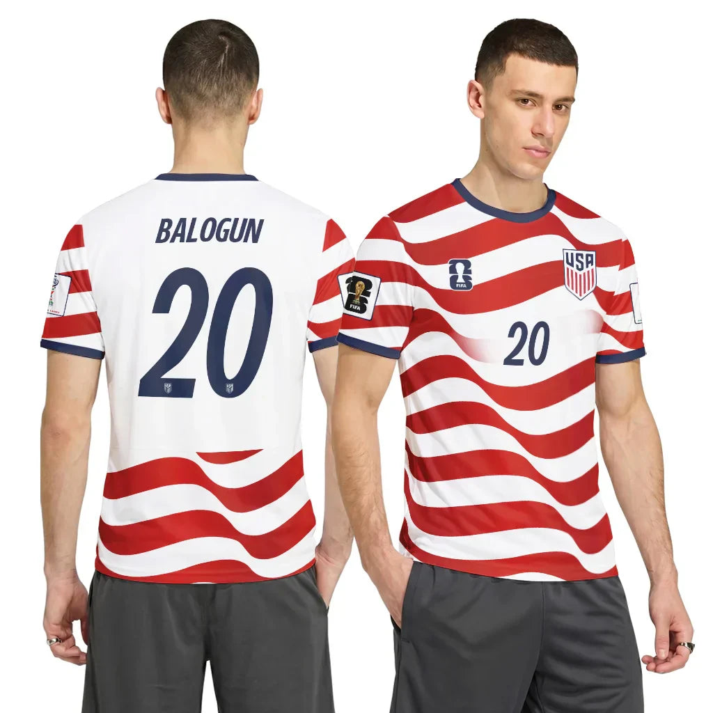 Balogun 20 AOP T-Shirt World Cup USA Home