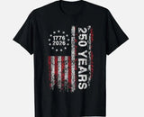 Unisex America 250th Birthday T-Shirt