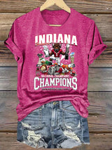 Women's  Football Print T-Shirt