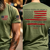 Unisex Hero Company USA 250th Anniversary T-Shirt