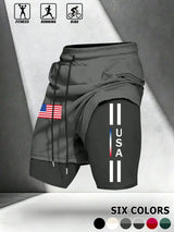 Unisex 2-in-1 Multifunctional Breathable lightweight performance shorts