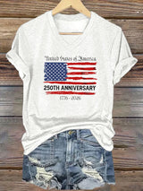 Women's Casual American 250 Commemorative T-shirt