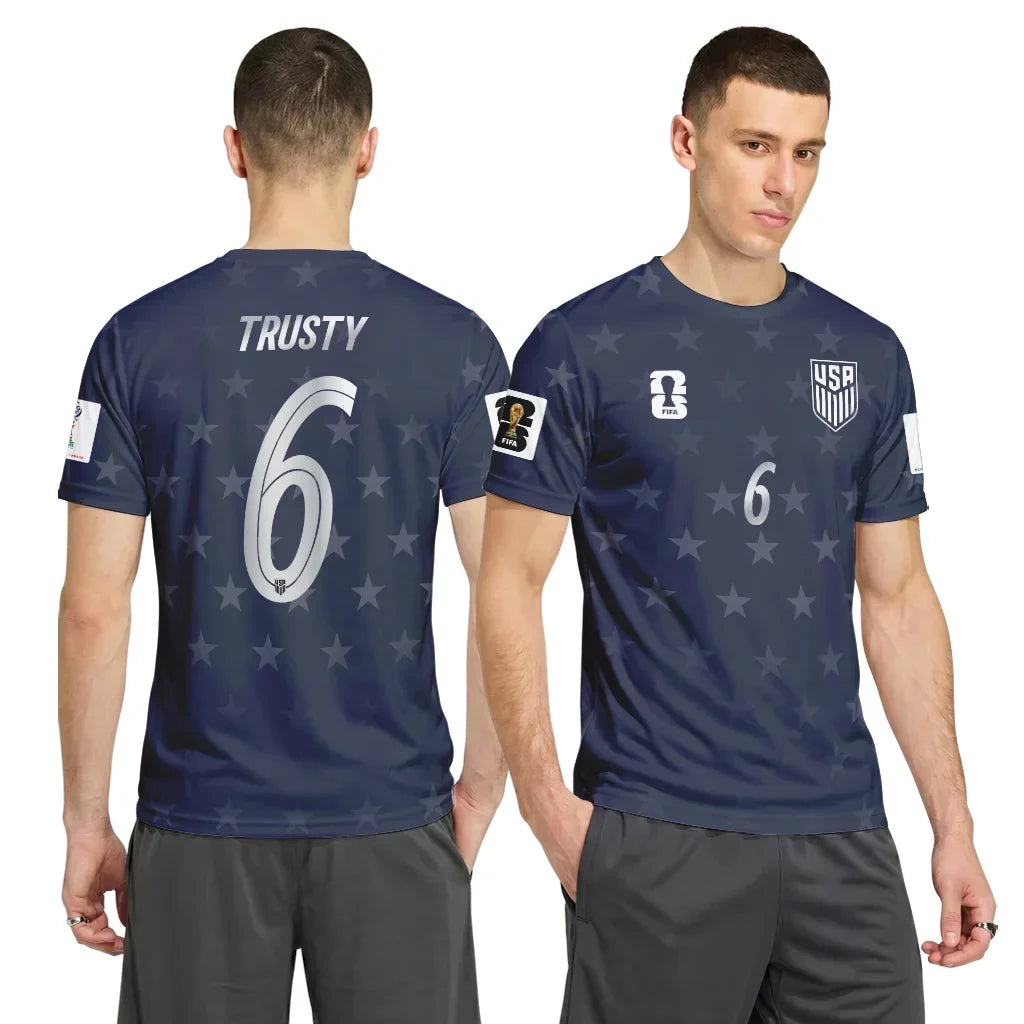 Trusty 6 AOP T-Shirt 2026 World Cup USA Away