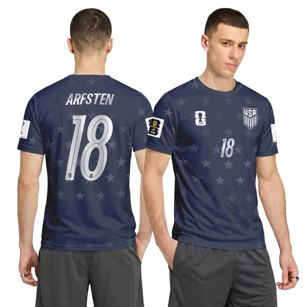 Arfsten 18 AOP T-Shirt 2026 World Cup USA Away