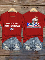 Women's Puerto Rico Print T-shirt