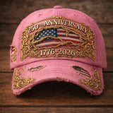 US Vintage 250th Anniversary Printed Hat