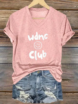 Women's  Retro Funny Proud Member Of Club Menopause Perimenopause Print  T-Shirt