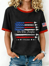 Women's USA 1776-2026 Print T-Shirt