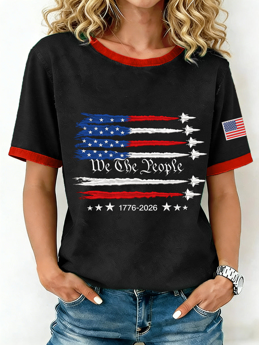 Women's USA 1776-2026 Print T-Shirt